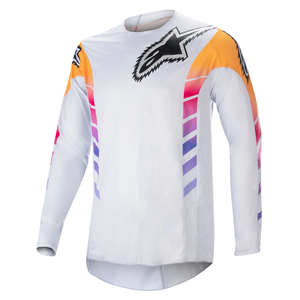 Alpinestars Limited Edition Techstar Daytona 23 Jersey (Haze Gray/Orange Fluo/Rhodamine)